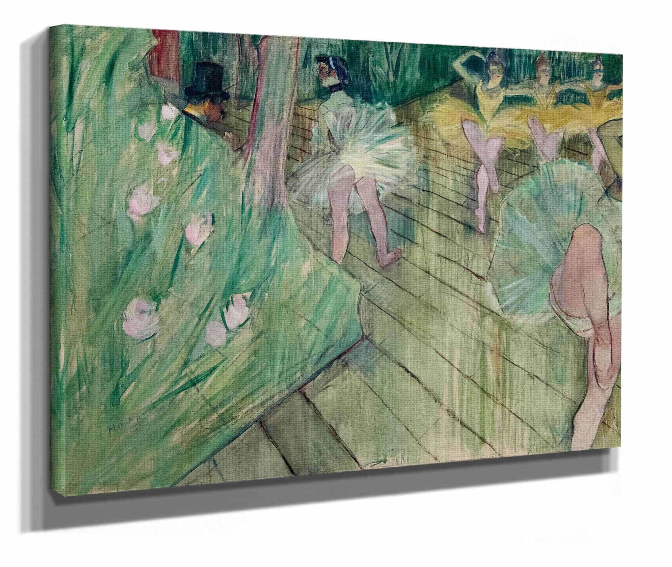 Ballet Scene by Henri De Toulouse Lautrec