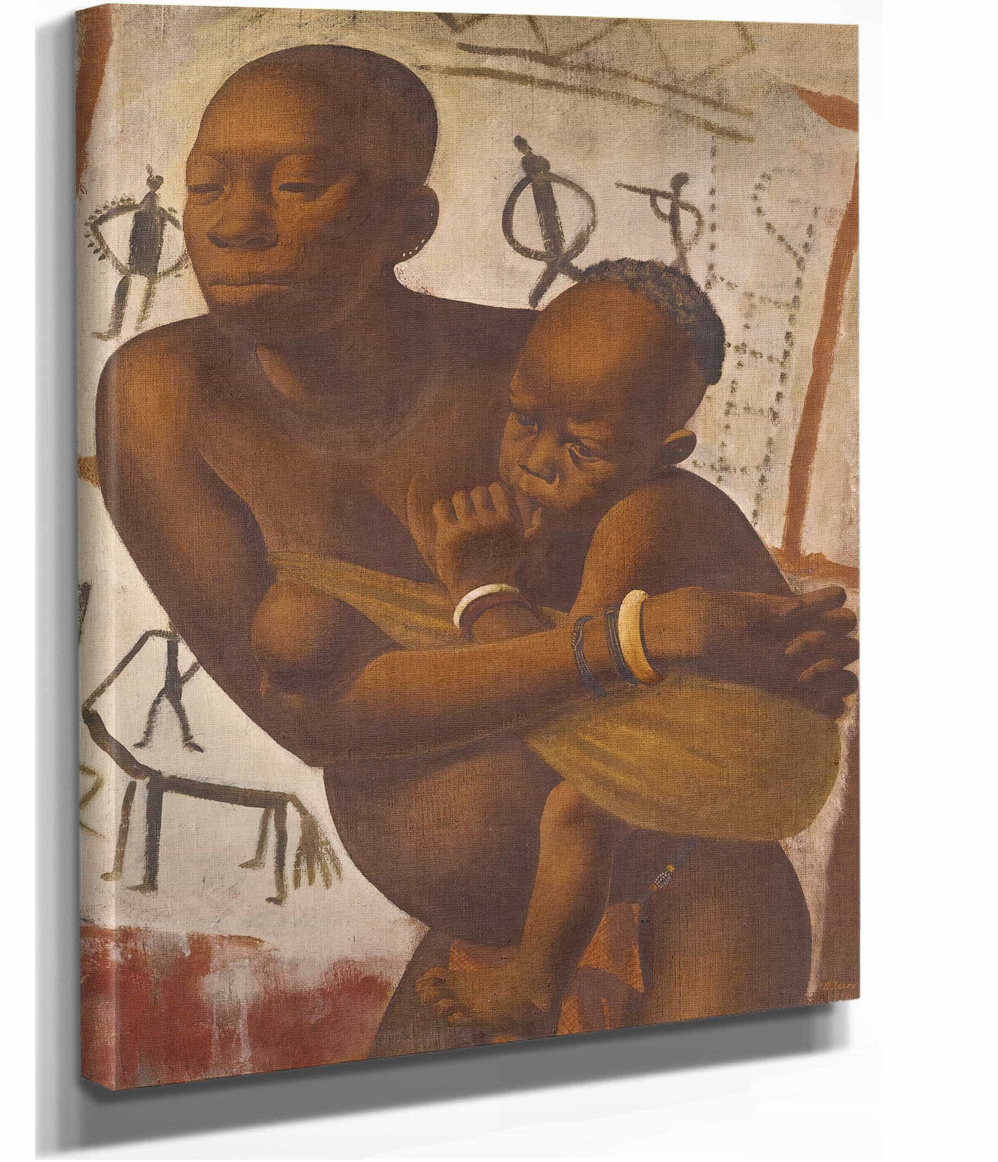 Banda Woman With Her Child by Alexander Evgenievich Yakovlev