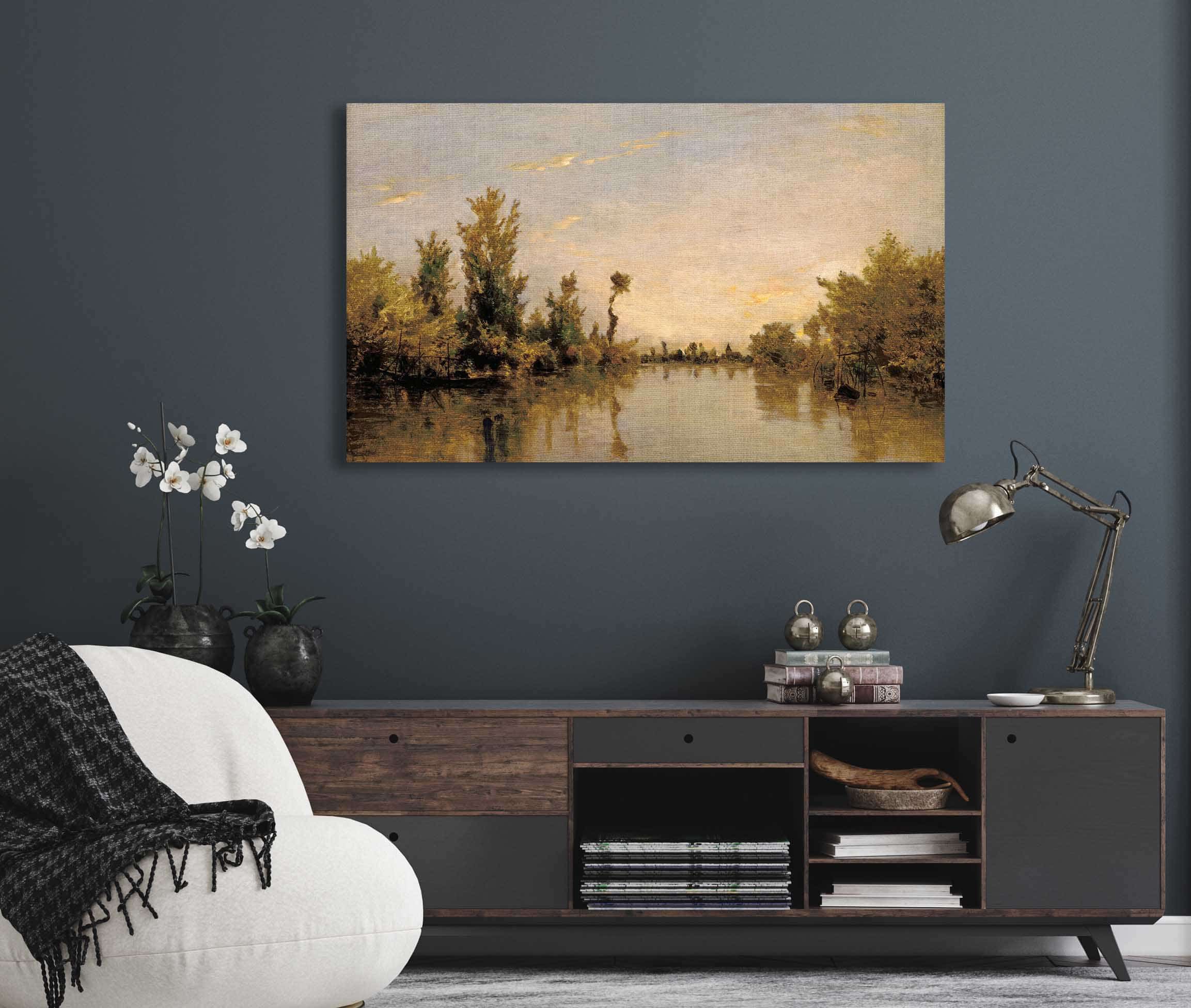 Banks Of The Seine by Charles Francois Daubigny