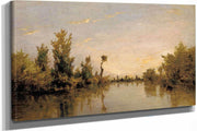 Banks Of The Seine by Charles Francois Daubigny