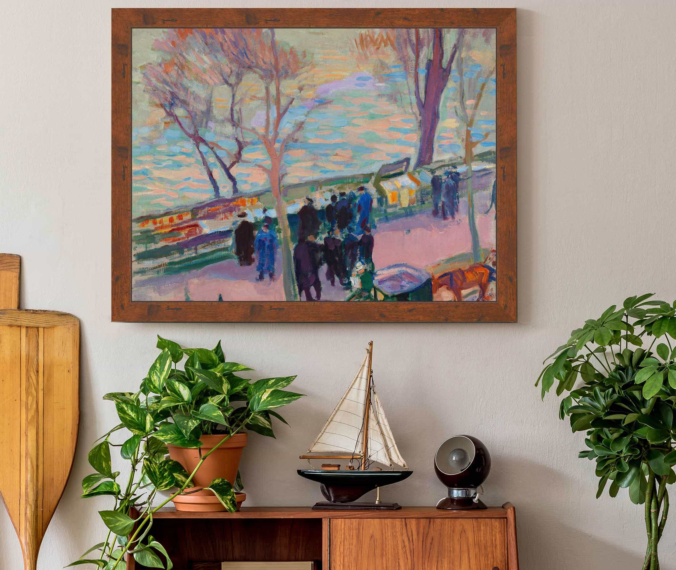 Banks Of The Seine by Magnus Enckell