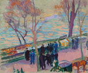 Banks Of The Seine by Magnus Enckell