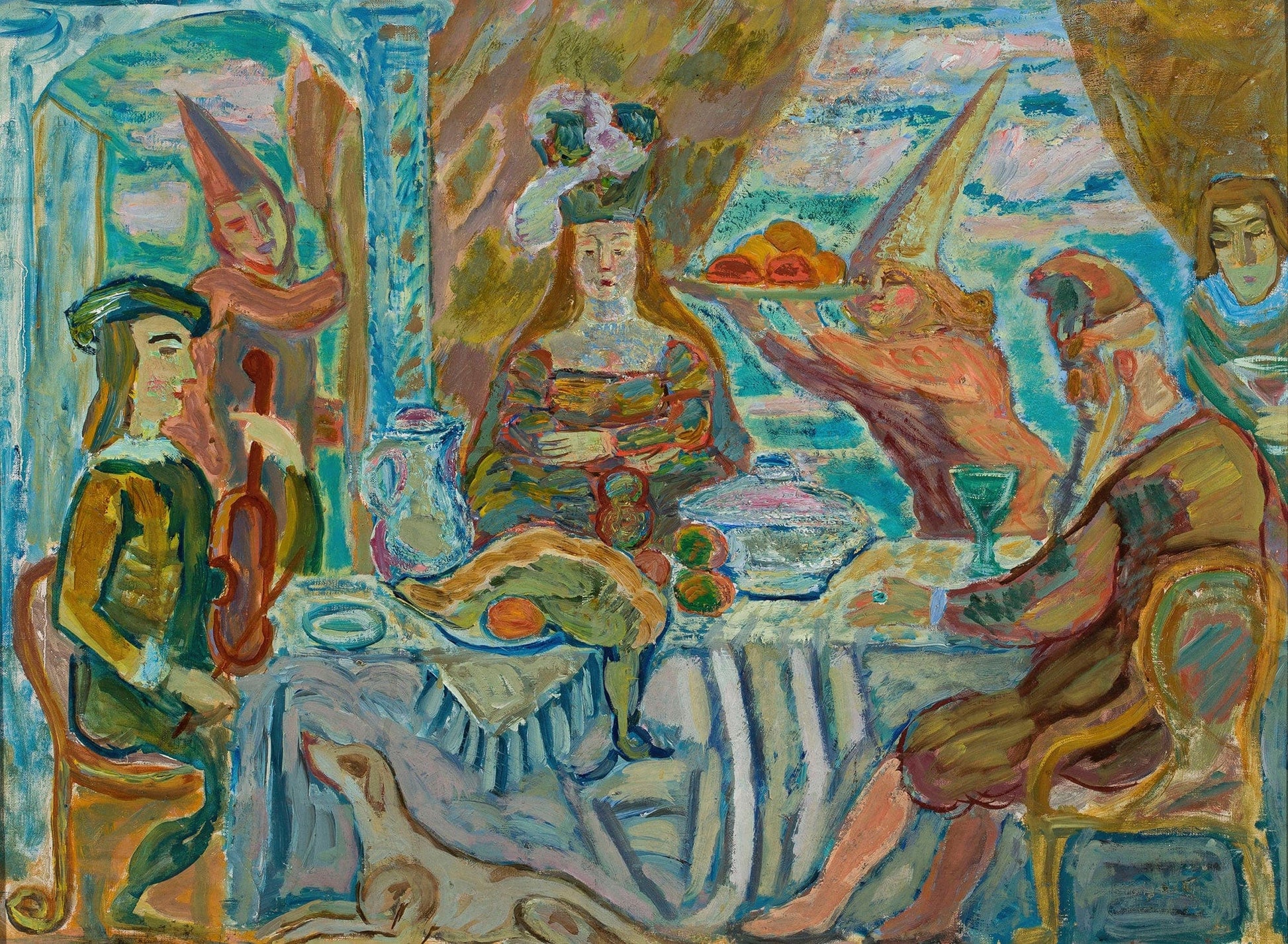 Banquet by Zygmunt Waliszewski