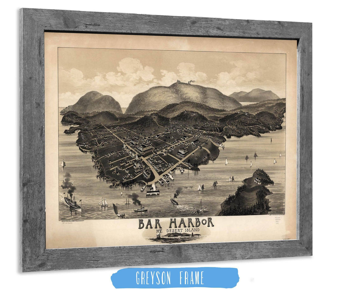 Bar Harbor Mt Desert Island Maine State of Maine