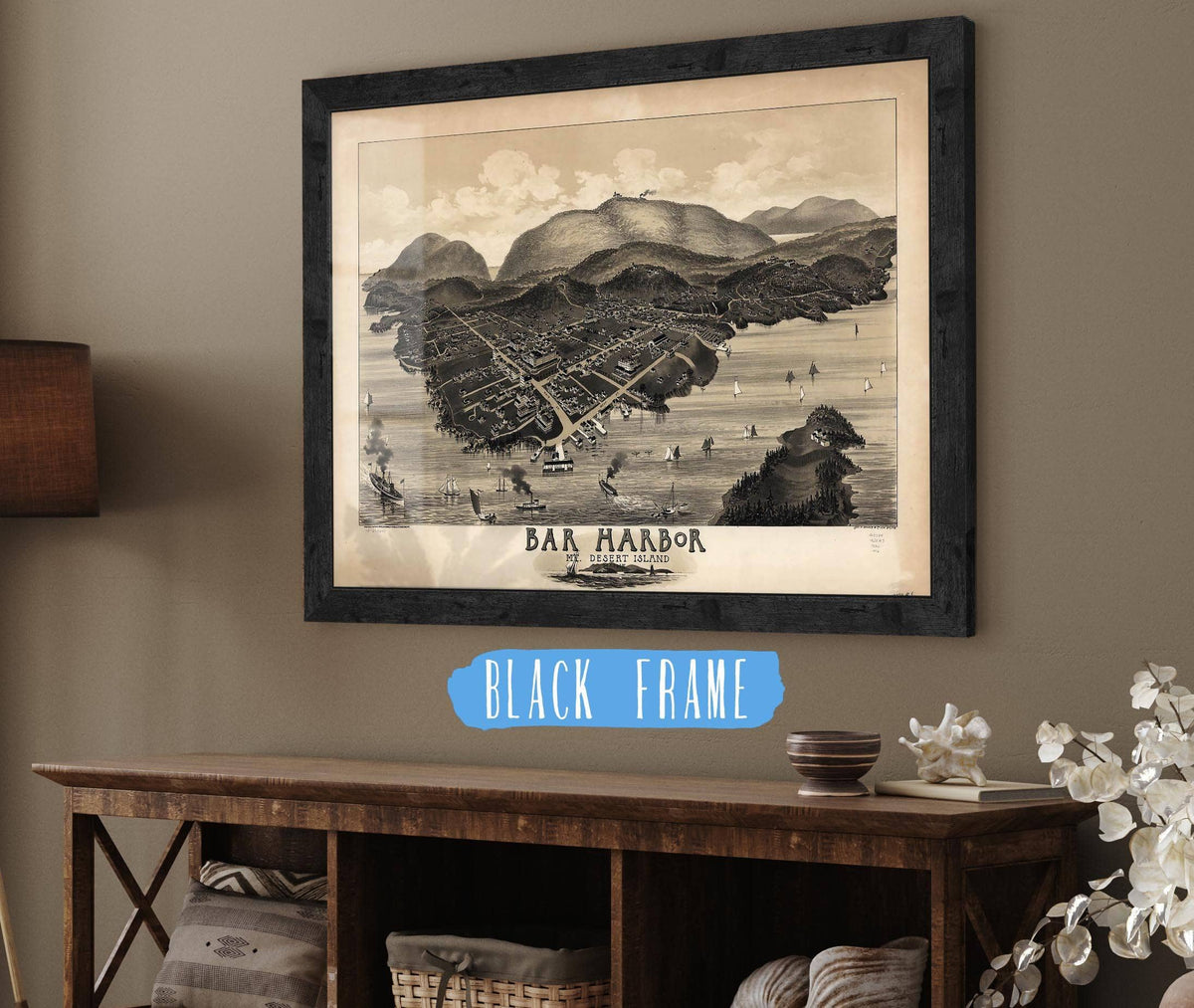 Bar Harbor Mt Desert Island Maine State of Maine