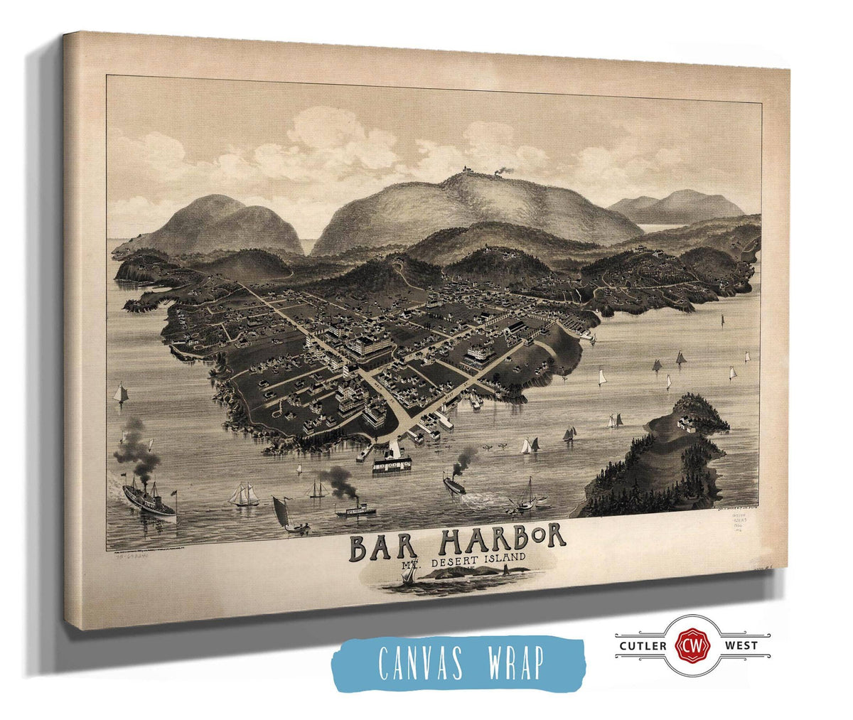 Bar Harbor Mt Desert Island Maine State of Maine