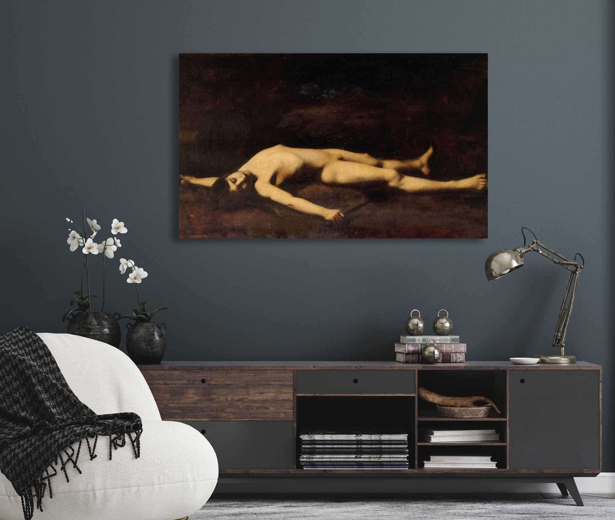 Bara by Jean Jacques Henner