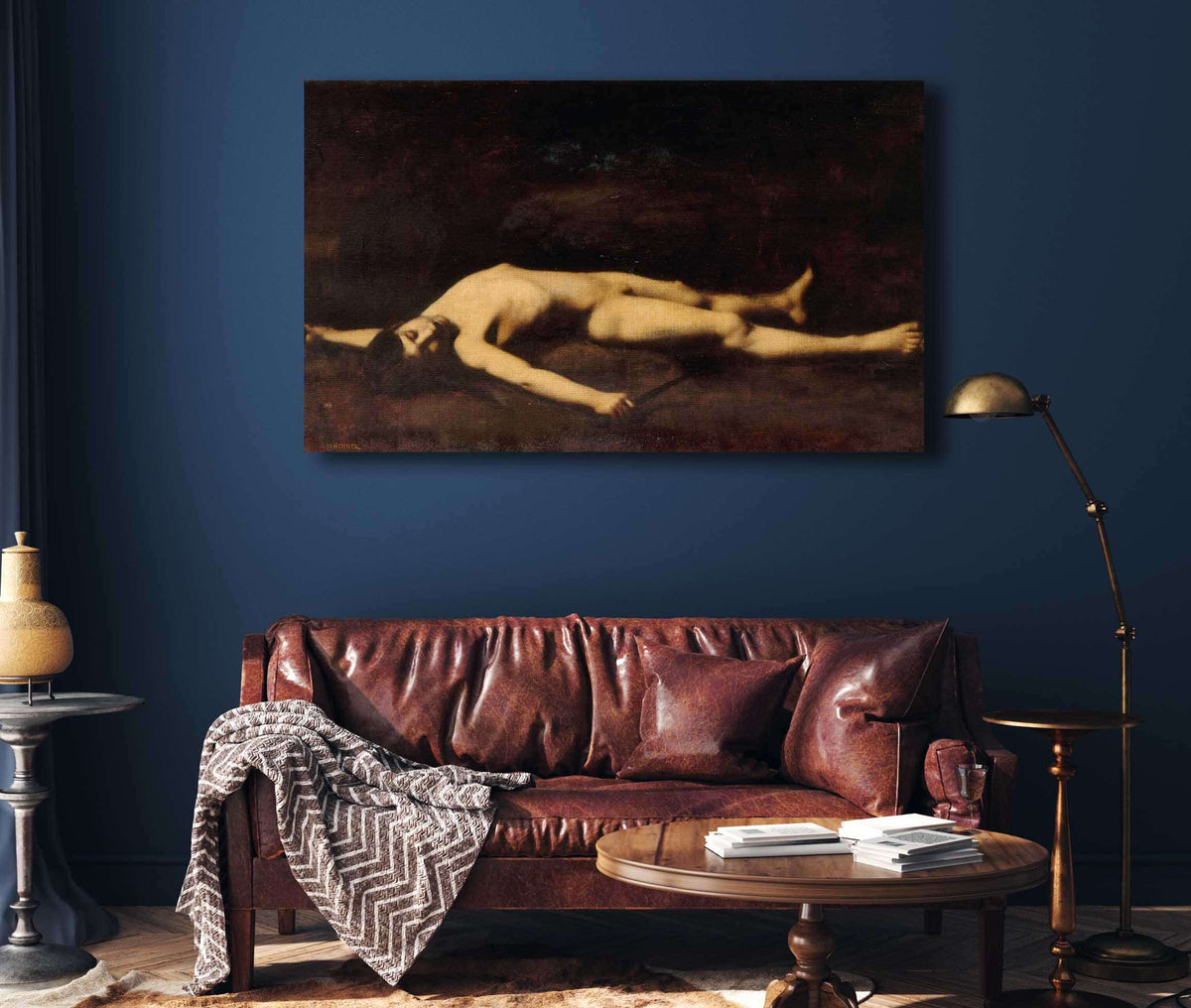 Bara by Jean Jacques Henner