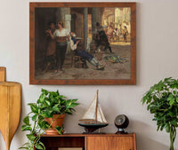 Barbier Ambulant Espagne by Jehan Georges Vibert