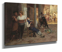 Barbier Ambulant Espagne by Jehan Georges Vibert