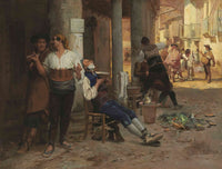 Barbier Ambulant Espagne by Jehan Georges Vibert