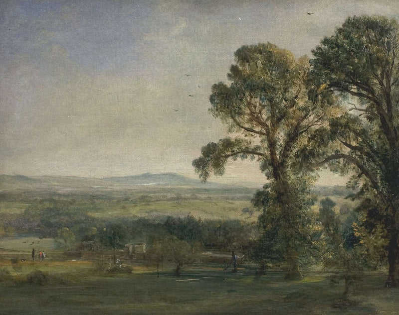 Bardon Hill Coleorton Hall by John Constable