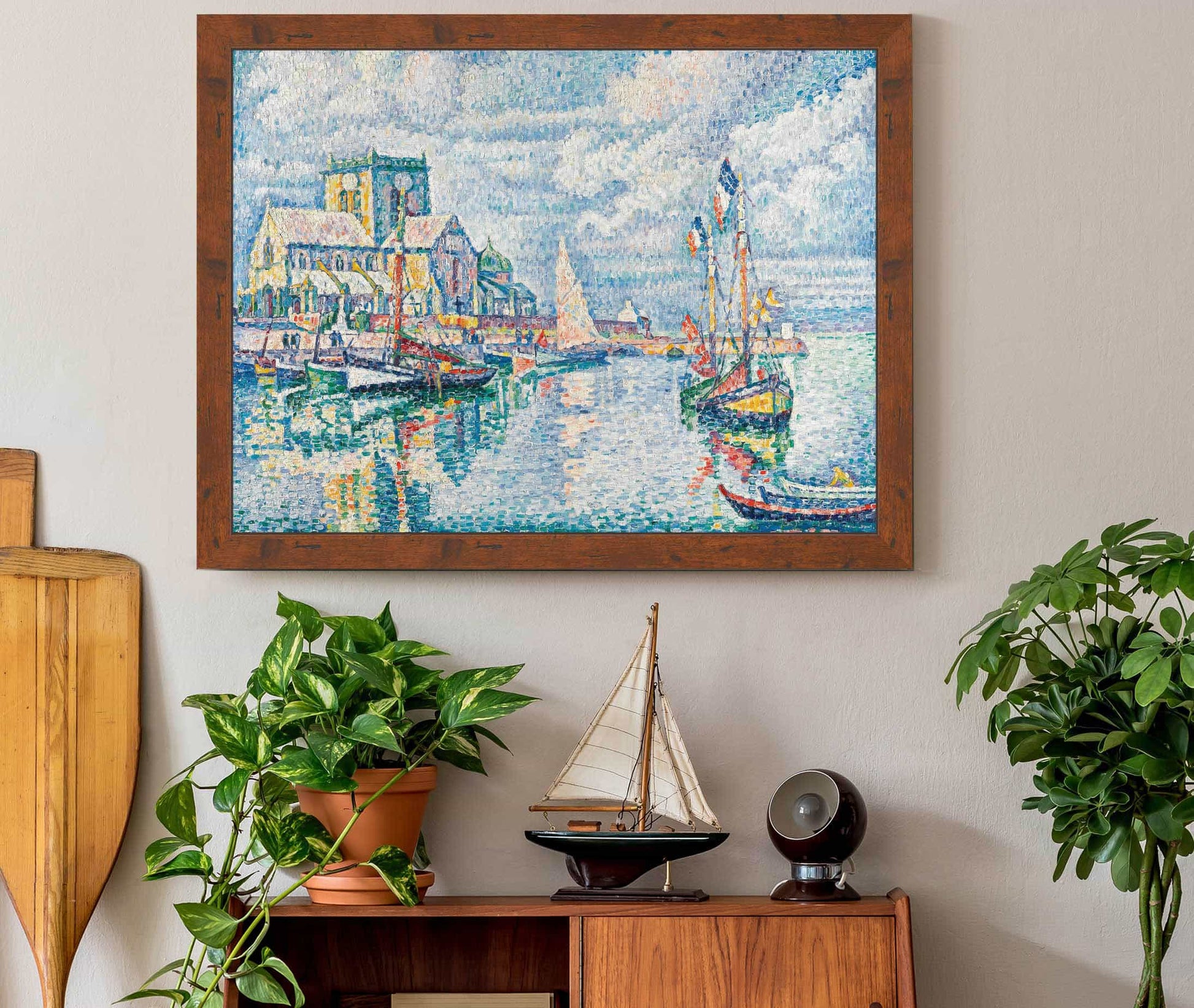 Barfleur by Paul Signac