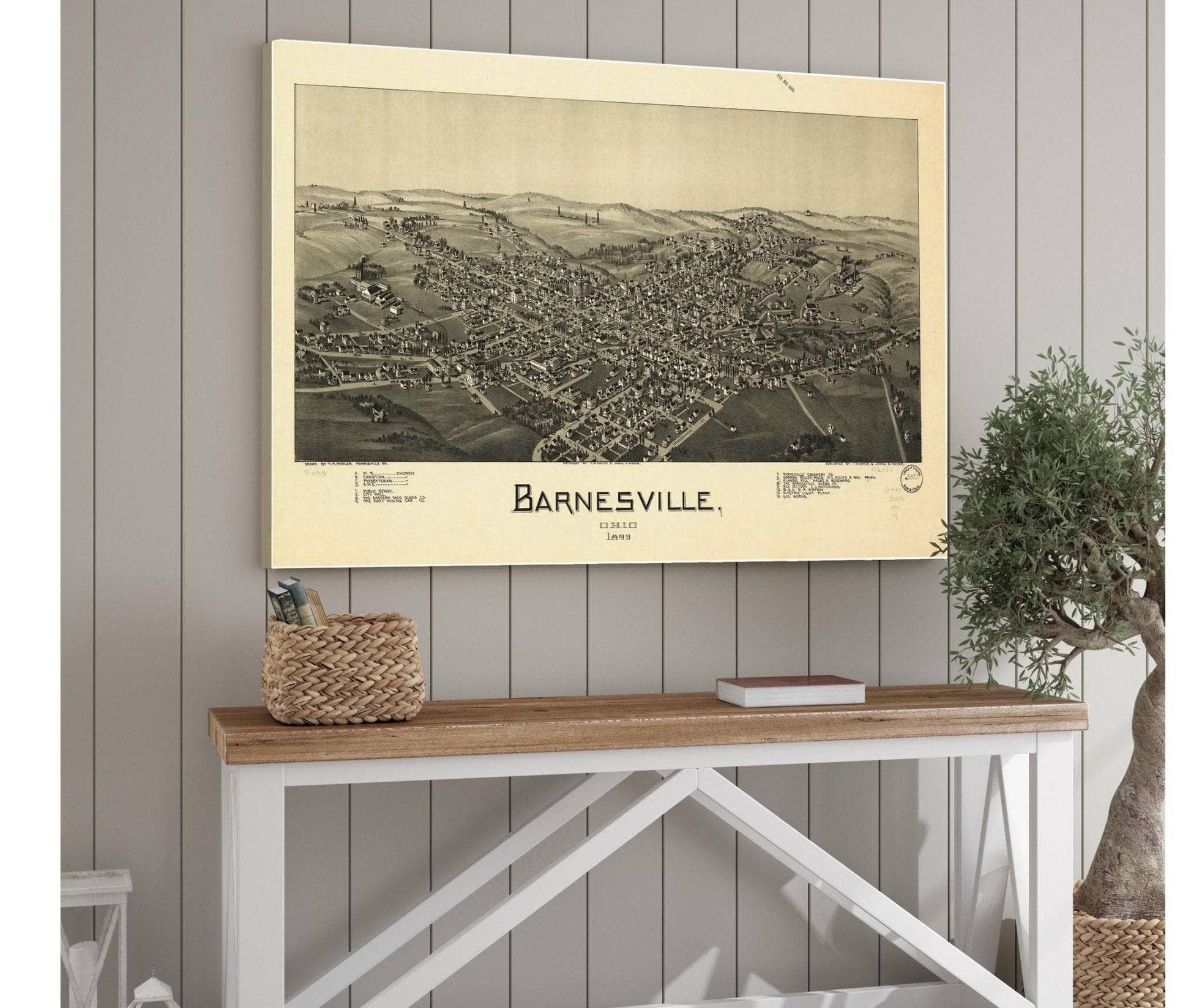Barnesville Ohio 1899  State Of Ohio