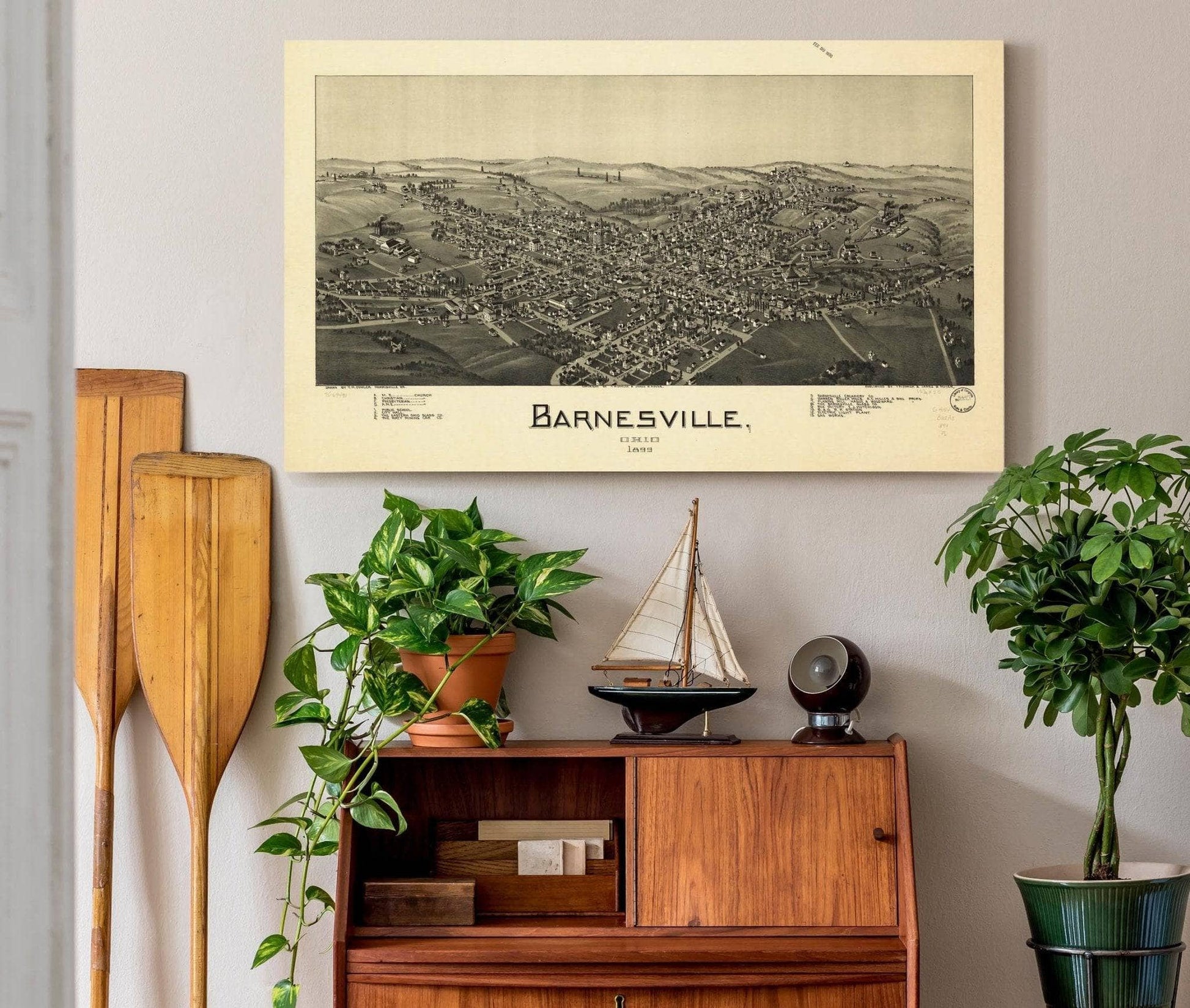 Barnesville Ohio 1899  State Of Ohio