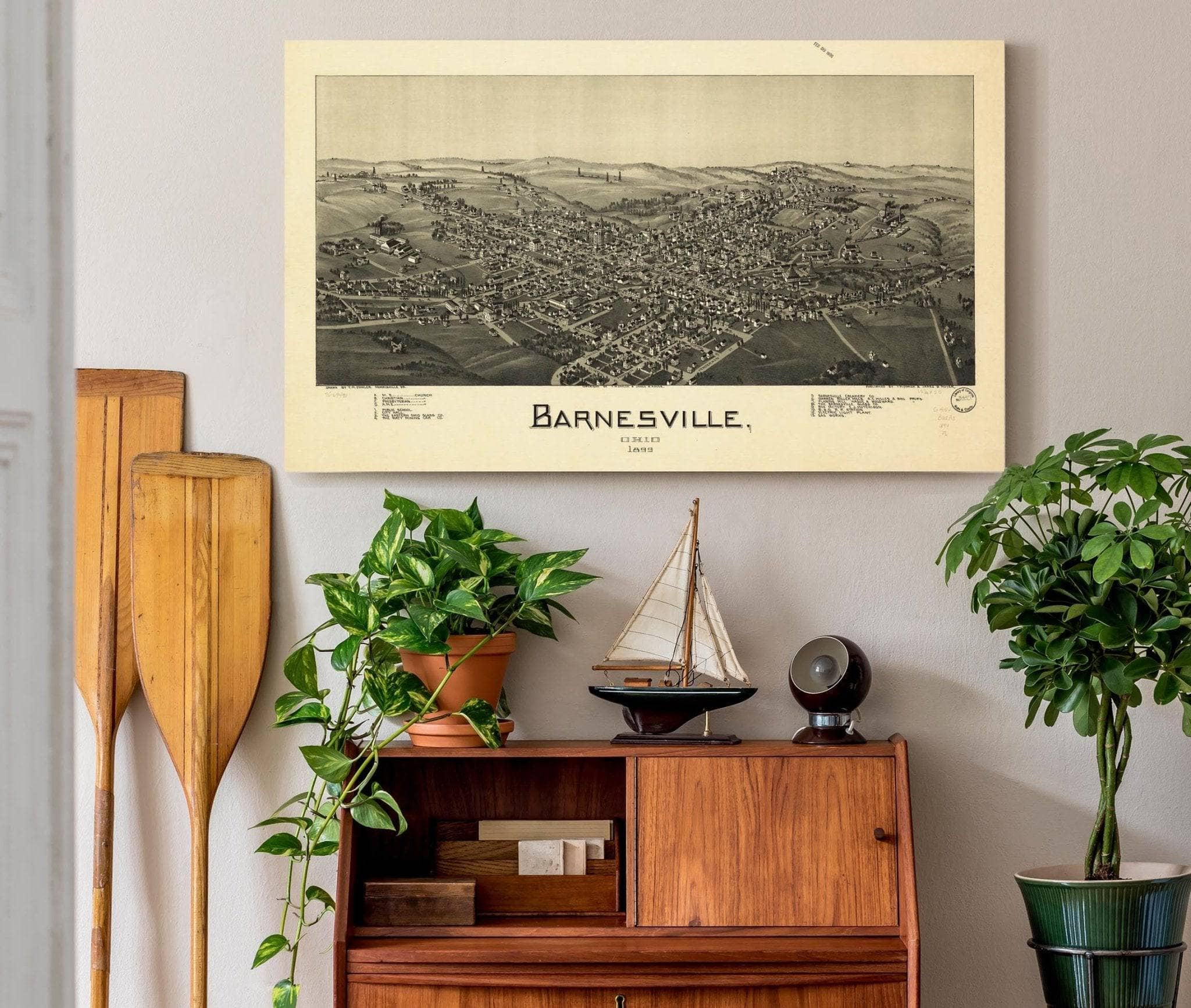 Barnesville Ohio 1899  State Of Ohio