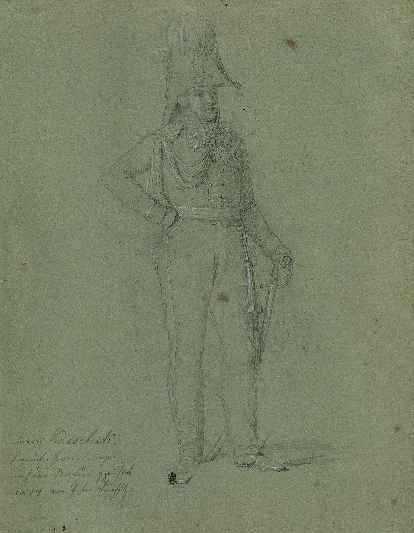 Baron Knesebeck by Johann Peter Krafft