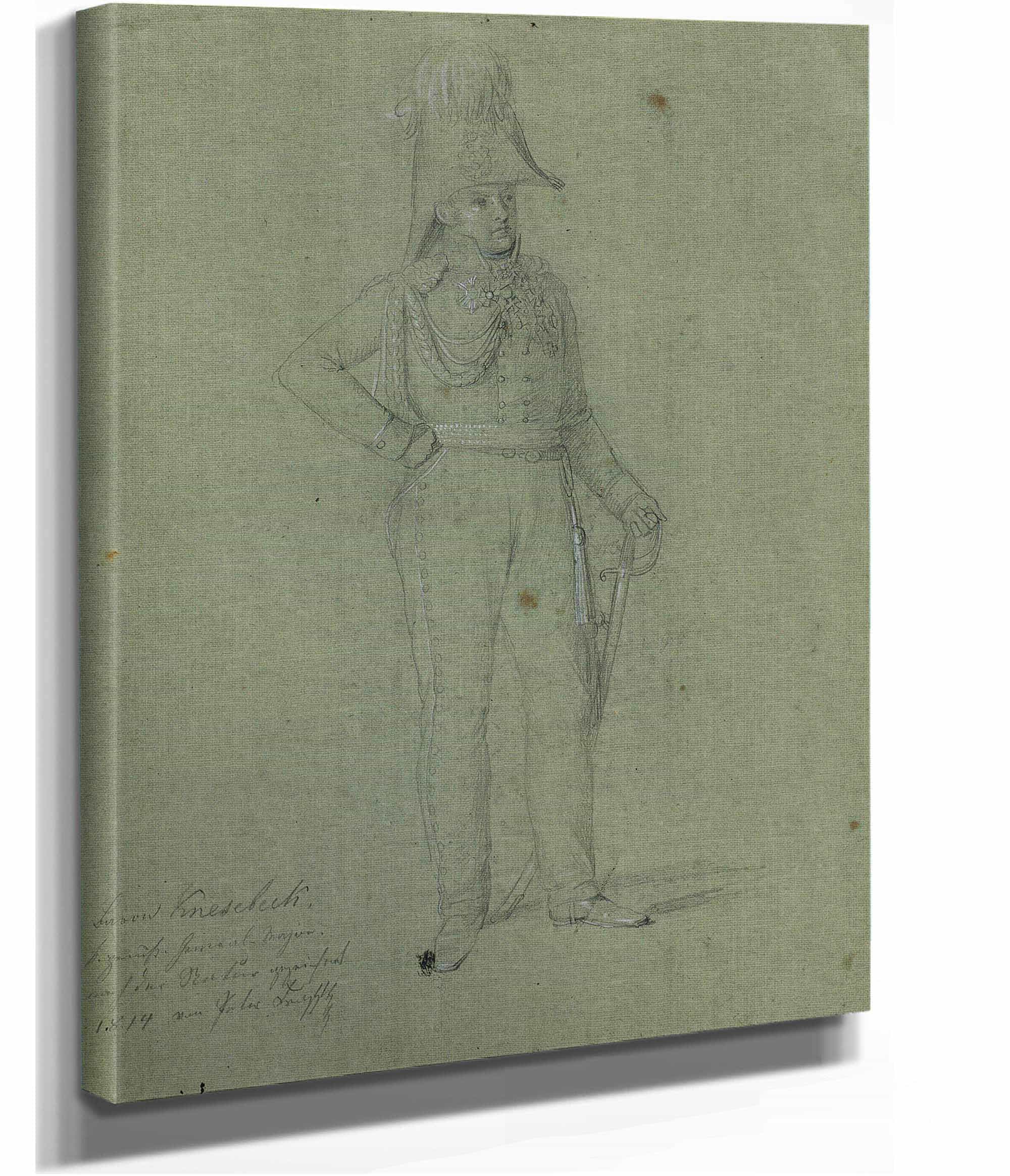 Baron Knesebeck by Johann Peter Krafft