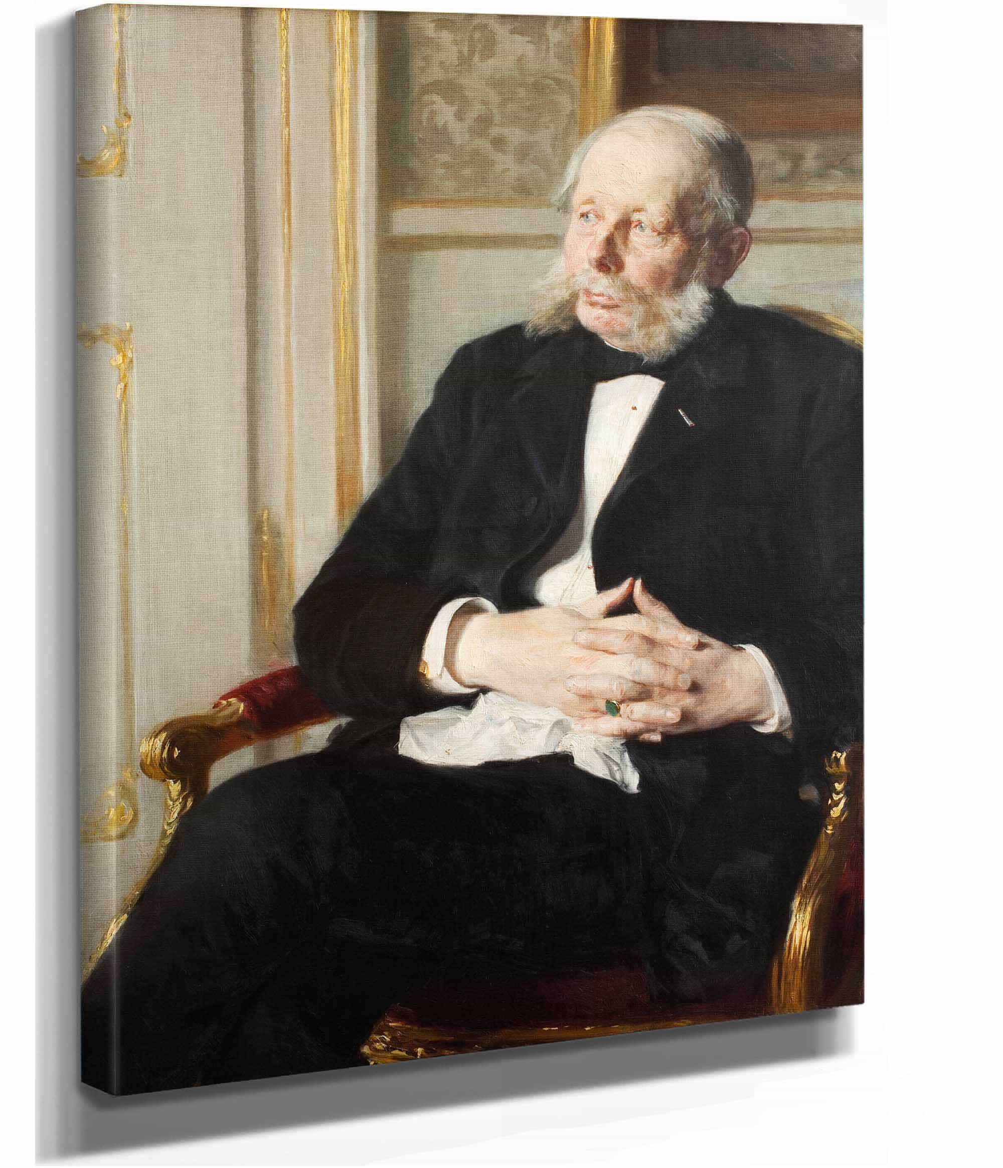 Baron Otto Ditlev Rosenorn Lehn by Peder Severin Kroyer