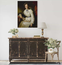 Baroness Wilhelmine Von Mylius by Friedrich Von Amerling