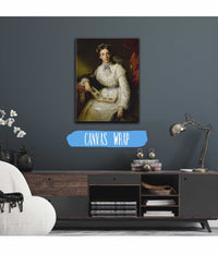 Baroness Wilhelmine Von Mylius by Friedrich Von Amerling