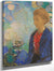 Baronne De Domecy 1900 Pastel Graphite 61X42 4Cm J Paul Getty Museum By Odilon Redon