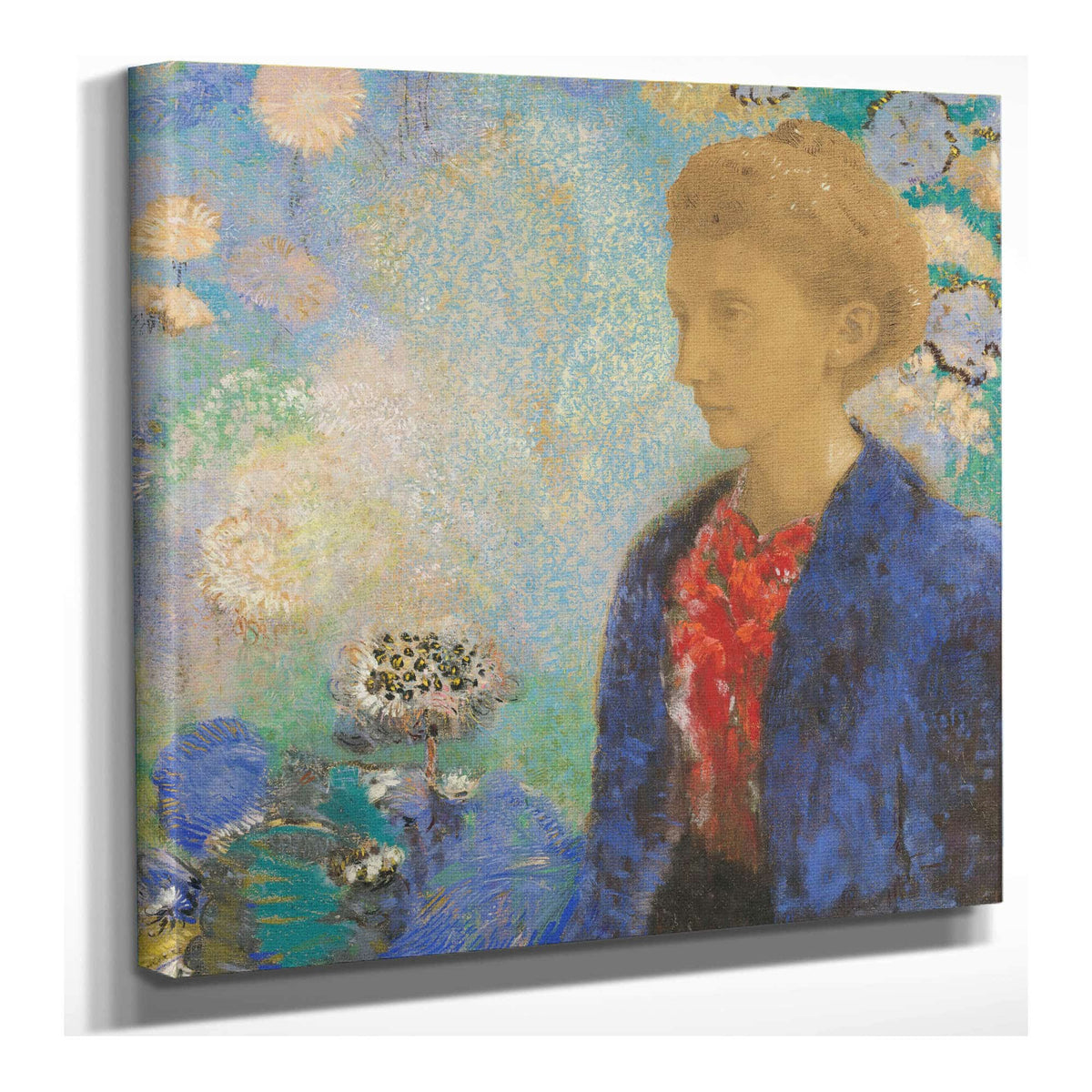Baronne De Domecy About by Odilon Redon