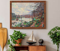 Barrage De Genetin Crozant by Armand Guillaumin