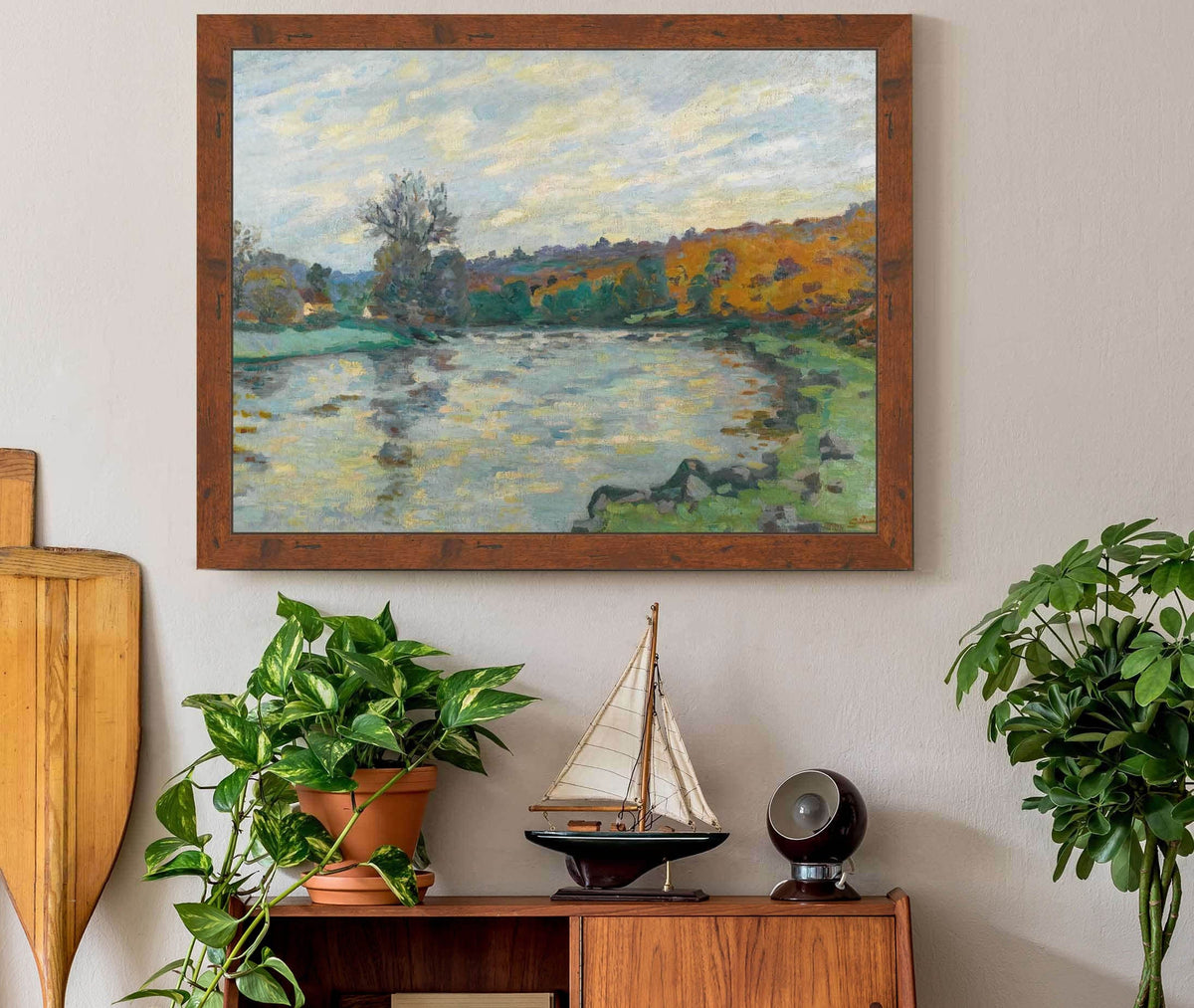 Barrage De Genetin Crozant by Armand Guillaumin