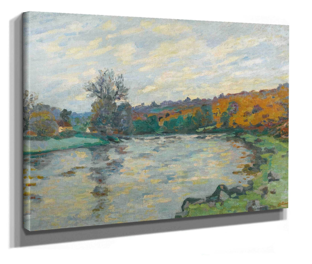 Barrage De Genetin Crozant by Armand Guillaumin