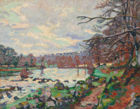 Barrage De Genetin Crozant by Armand Guillaumin
