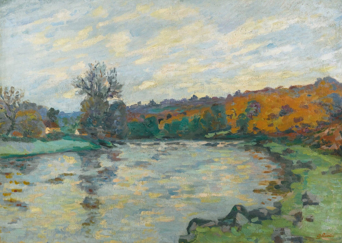Barrage De Genetin Crozant by Armand Guillaumin