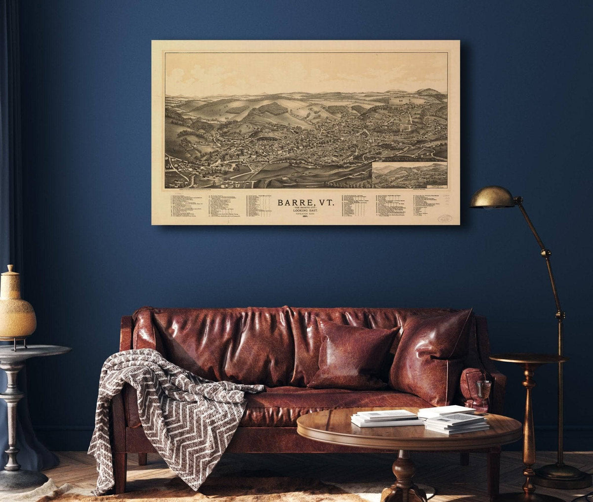 Barre Vt (The Granite City) 1891  State Of Vermont