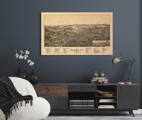 Barre Vt (The Granite City) 1891  State Of Vermont