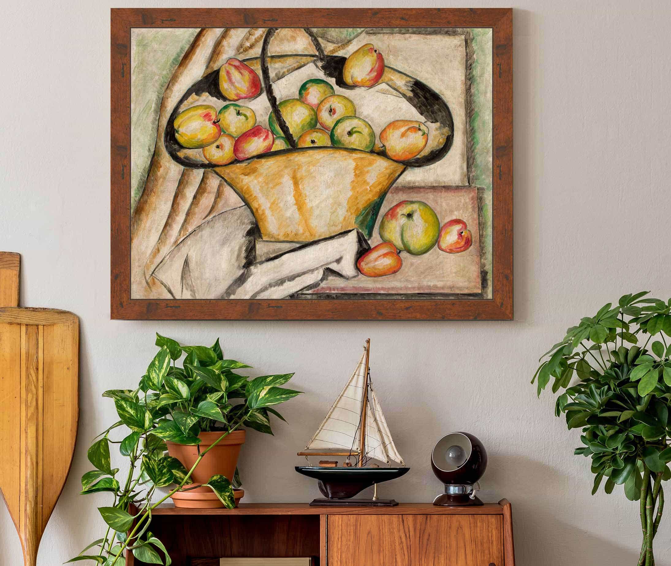 Basket With Apples by Tadeusz Makowski