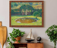 Bassin Et Tonnelle Sud Ouest Du Parc De Marquayrol by Henri Martin