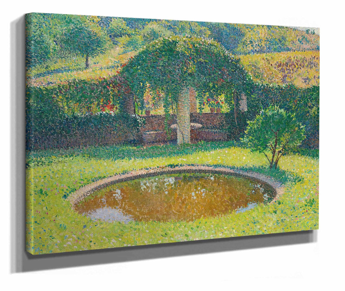 Bassin Et Tonnelle Sud Ouest Du Parc De Marquayrol by Henri Martin