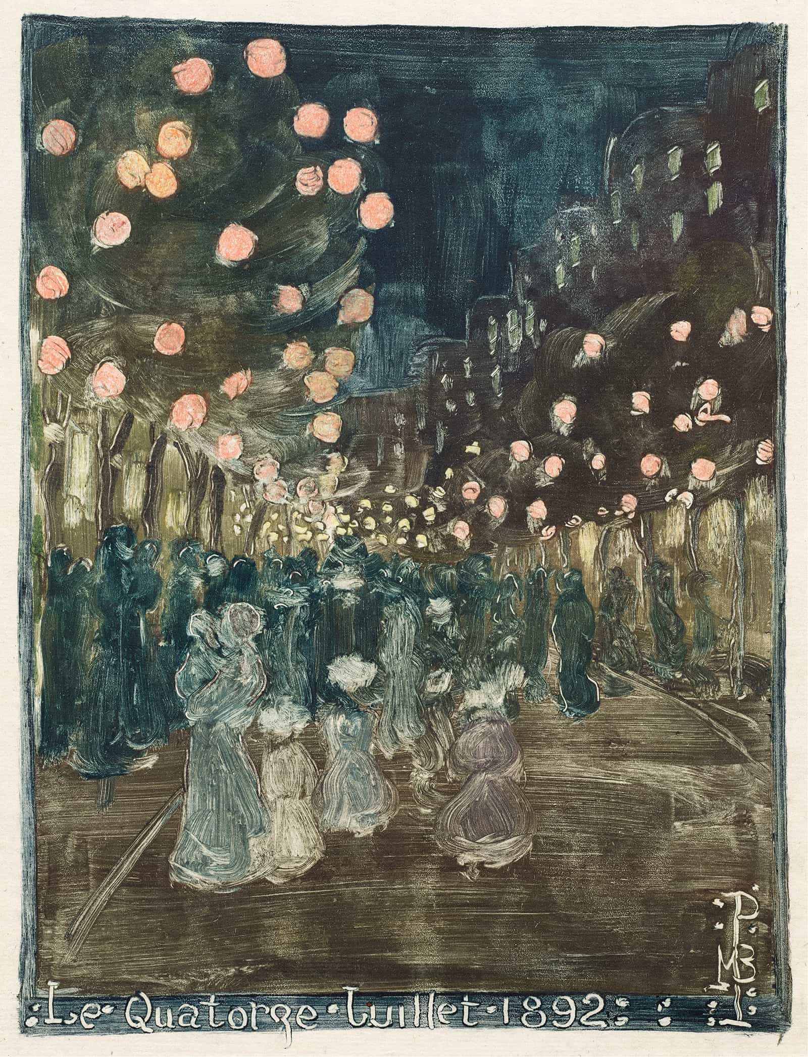 Bastille Day by Maurice Prendergast