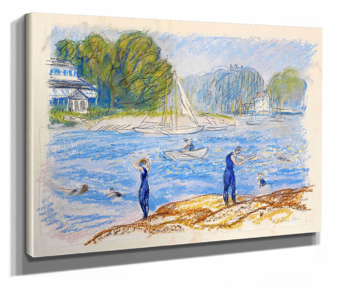 Bathers Annisquam by William James Glackens