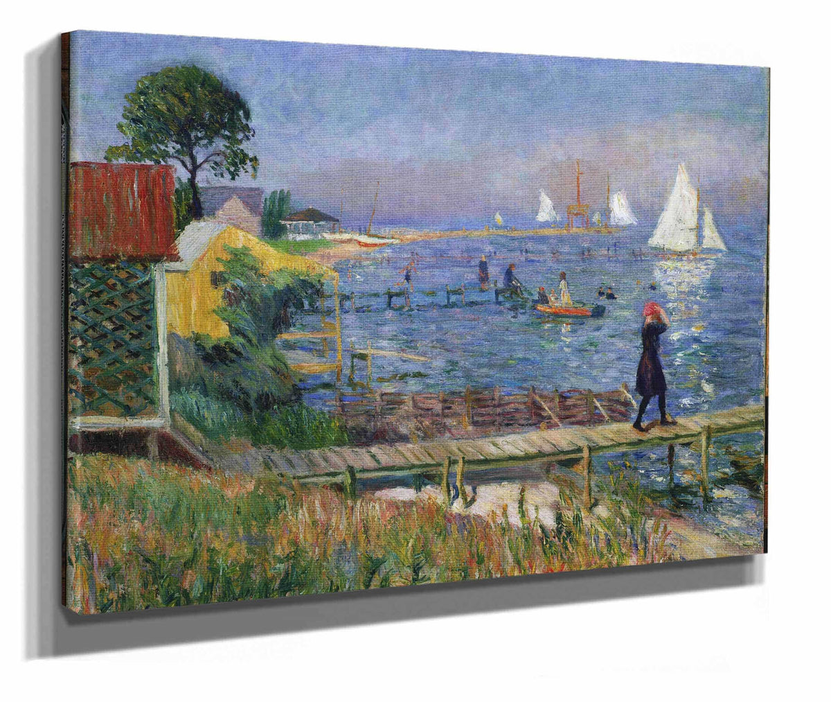 Bathers At Bellport by William James Glackens