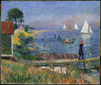 Bathers At Bellport by William James Glackens