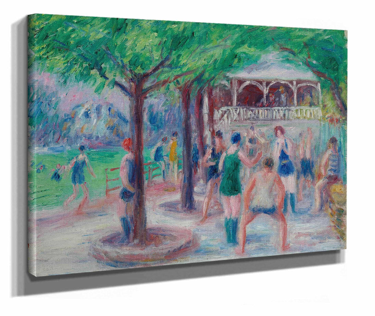 Bathers At Play Study # by William James Glackens