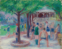 Bathers At Play Study # by William James Glackens