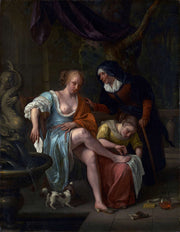Bathsheba After The Bath About   by Jan Steen
