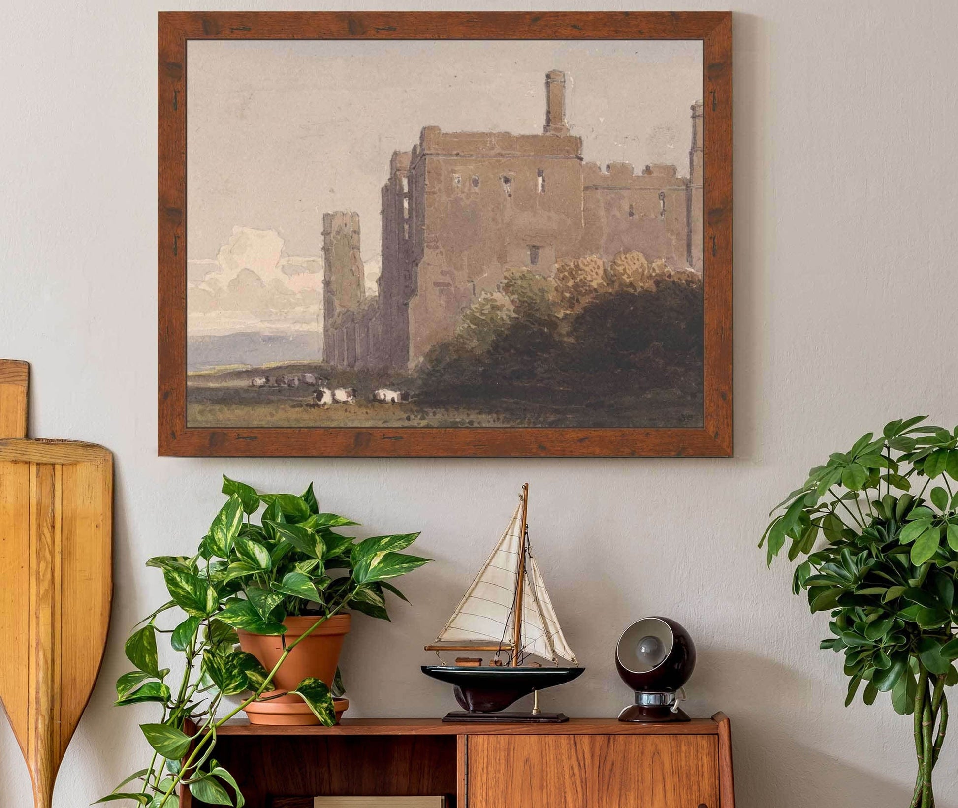 Battle Abbey Sussex by David Cox
