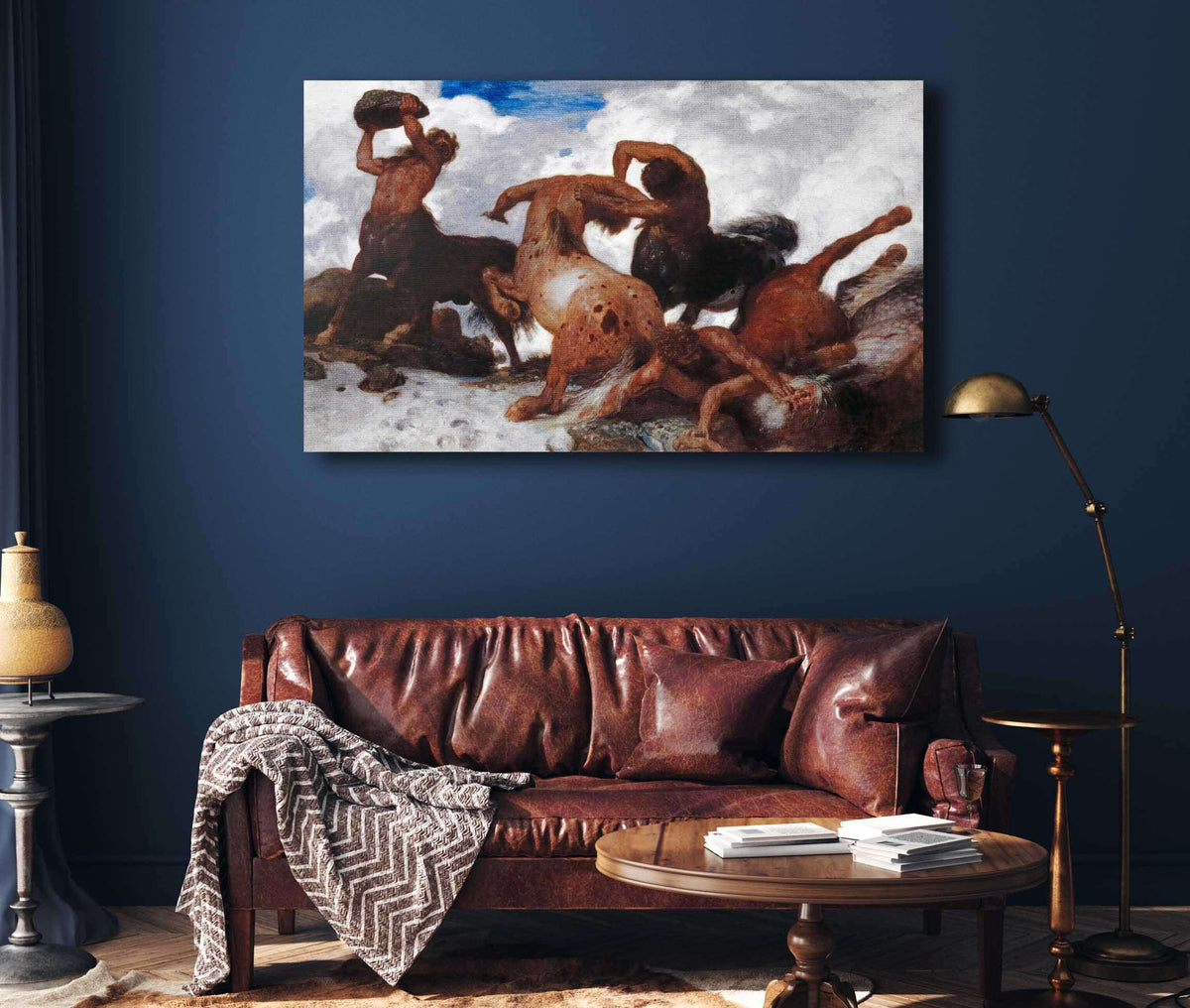 Battle Of The Centaur by Arnold Bocklin