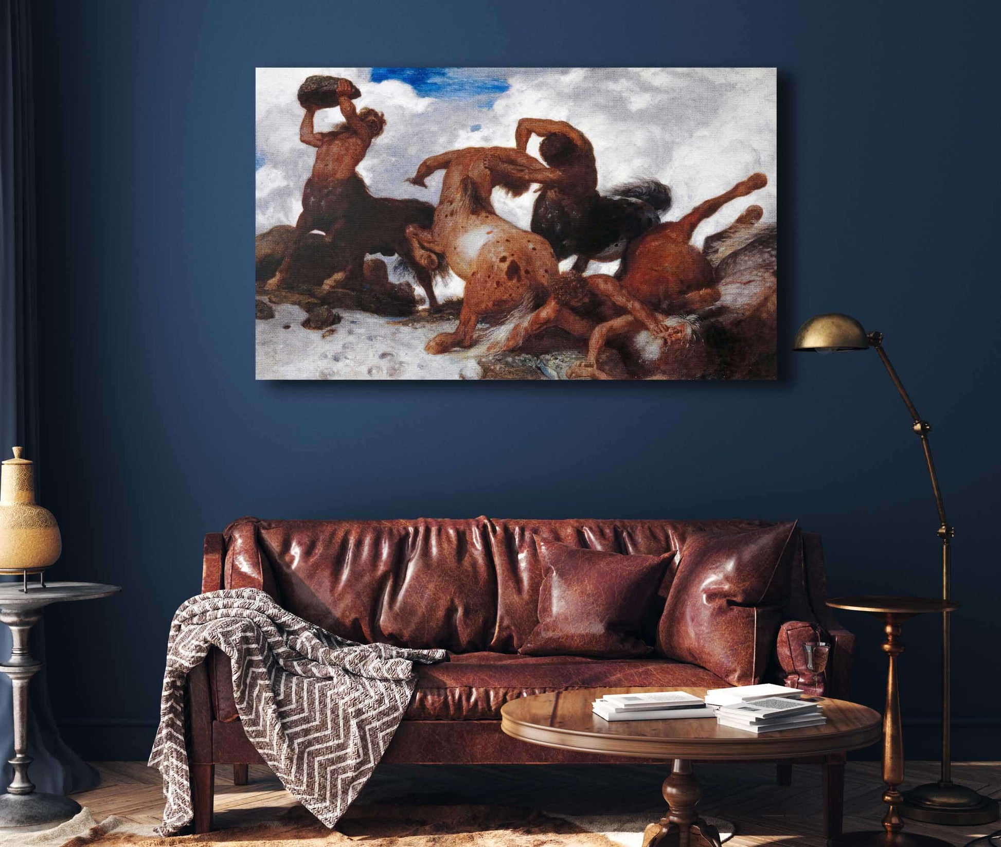 Battle Of The Centaur by Arnold Bocklin