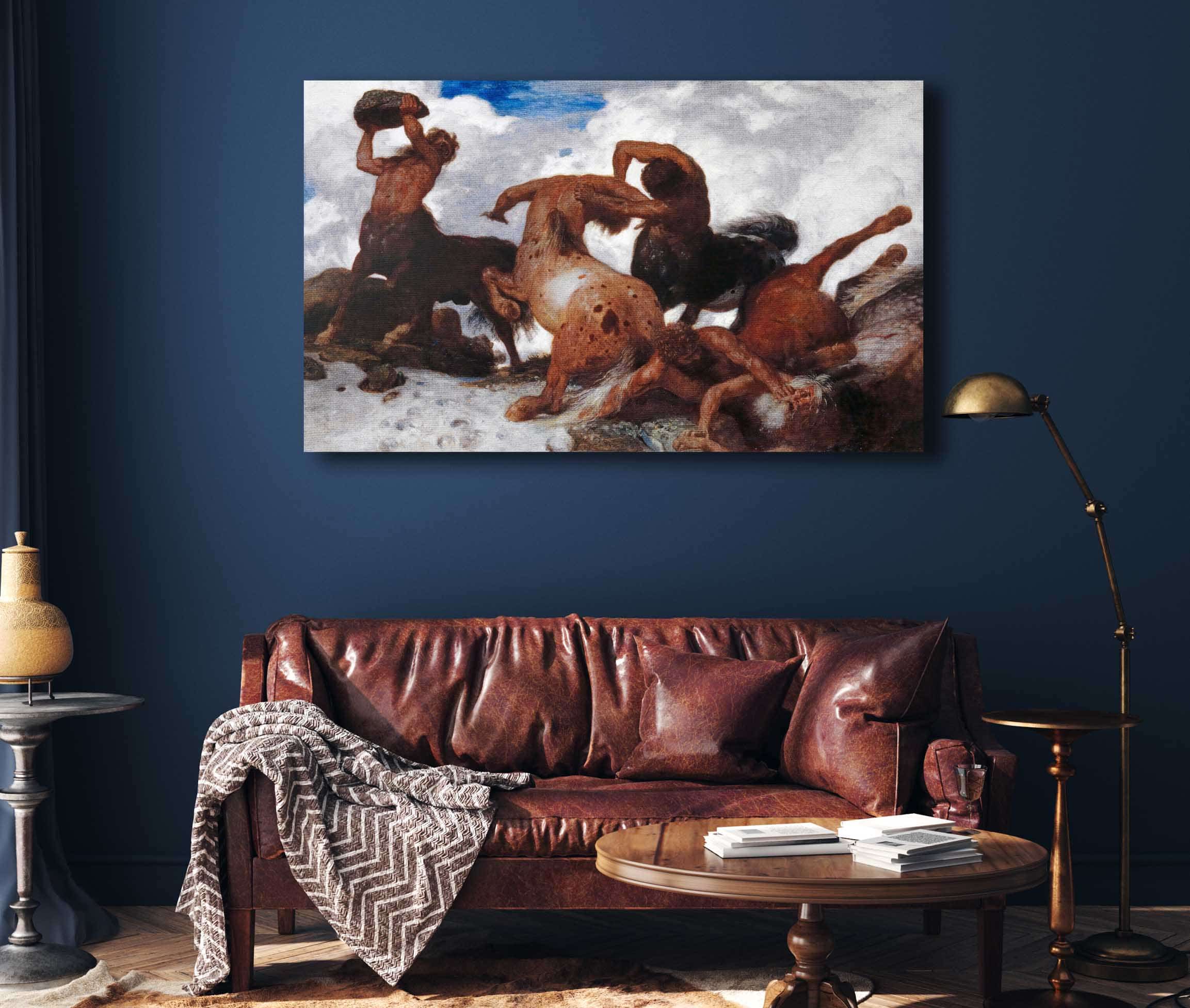 Battle Of The Centaur by Arnold Bocklin