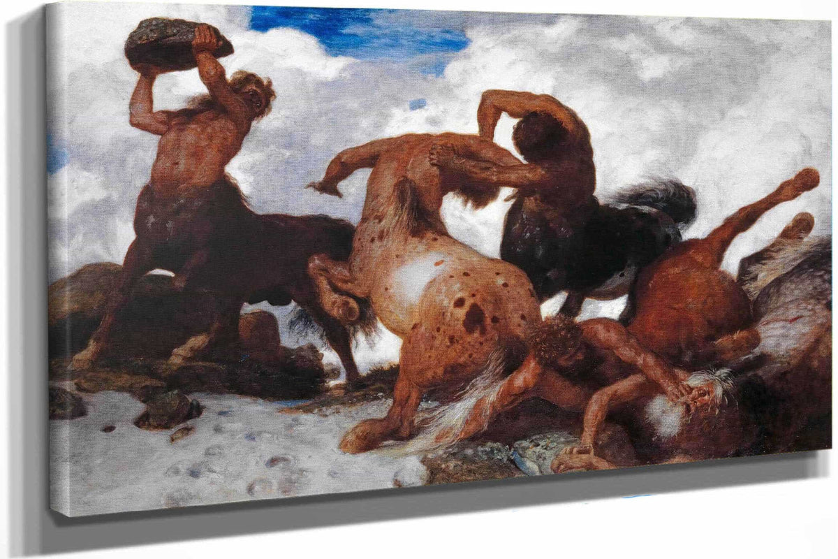 Battle Of The Centaur by Arnold Bocklin