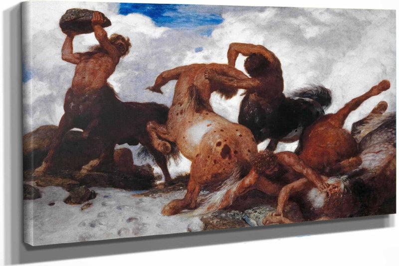 Battle Of The Centaur by Arnold Bocklin